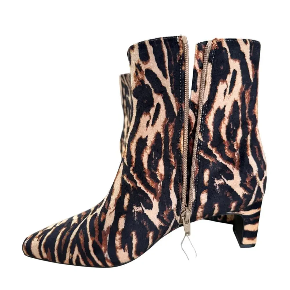 NEW Women's Tigris Ankle Boots Brown/Tan Size 9.5M
